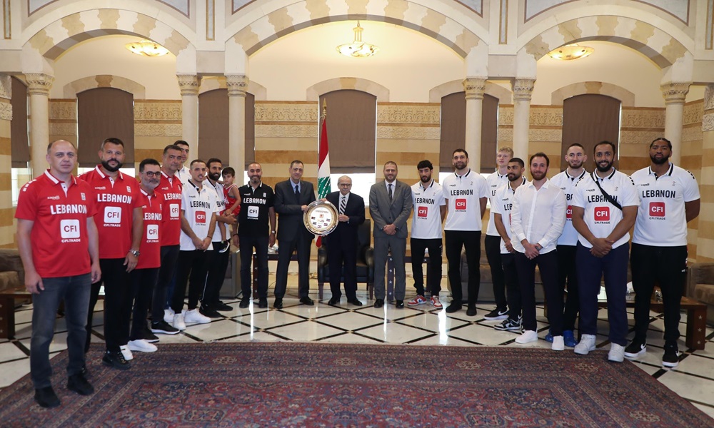 سلام: كل التوفيق لمنتخب لبنان لكرة السلّة