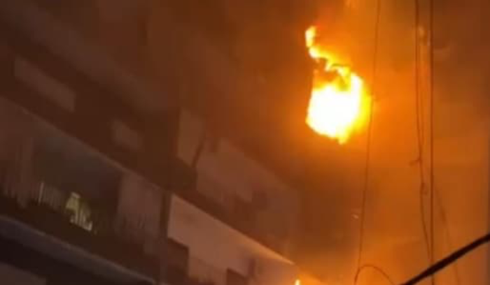 حصيلة أولية للغارة على بربور في بيروت