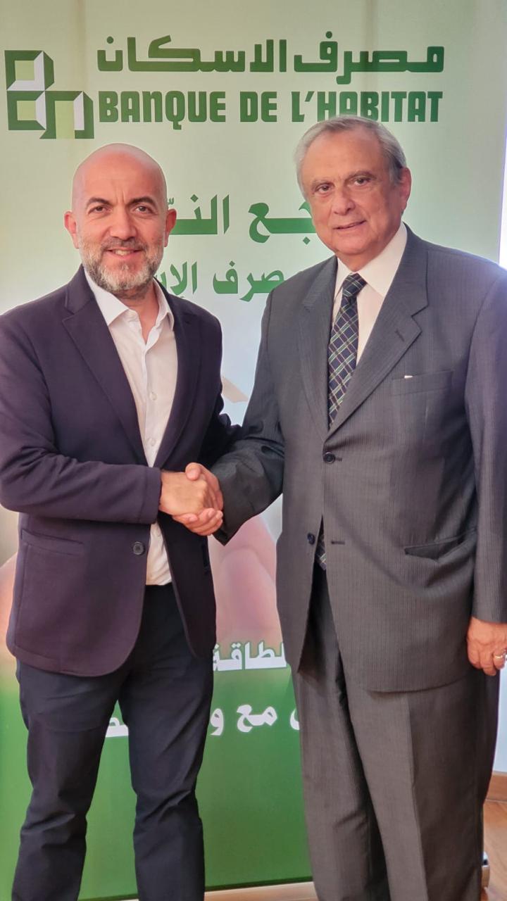 وليد موسى بحث مع أنطوان حبيب برامج القروض السكنية والتعاون العقاري بين REAL ومصرف الإسكان