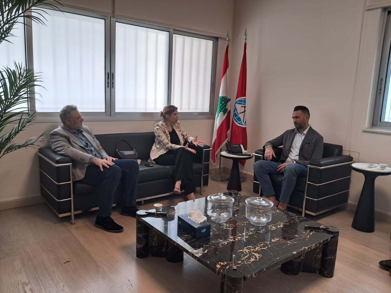النائب جنبلاط عرض للمستجدات مع نائبة في البرلمان الأوروبي