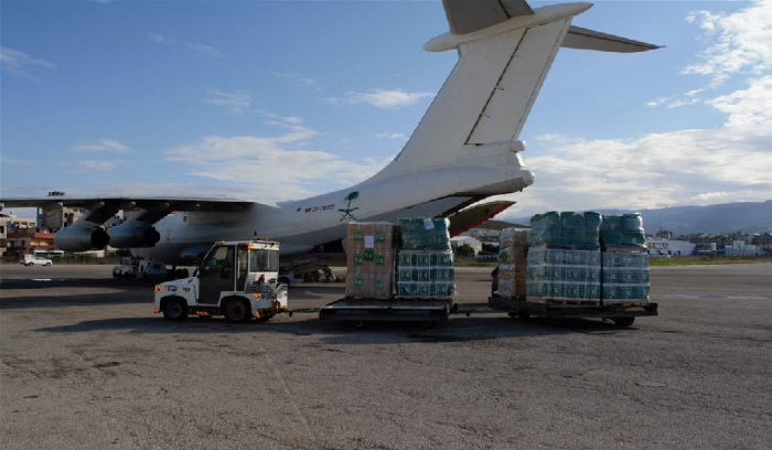 وصول الطائرة السعودية الـ24 إلى بيروت