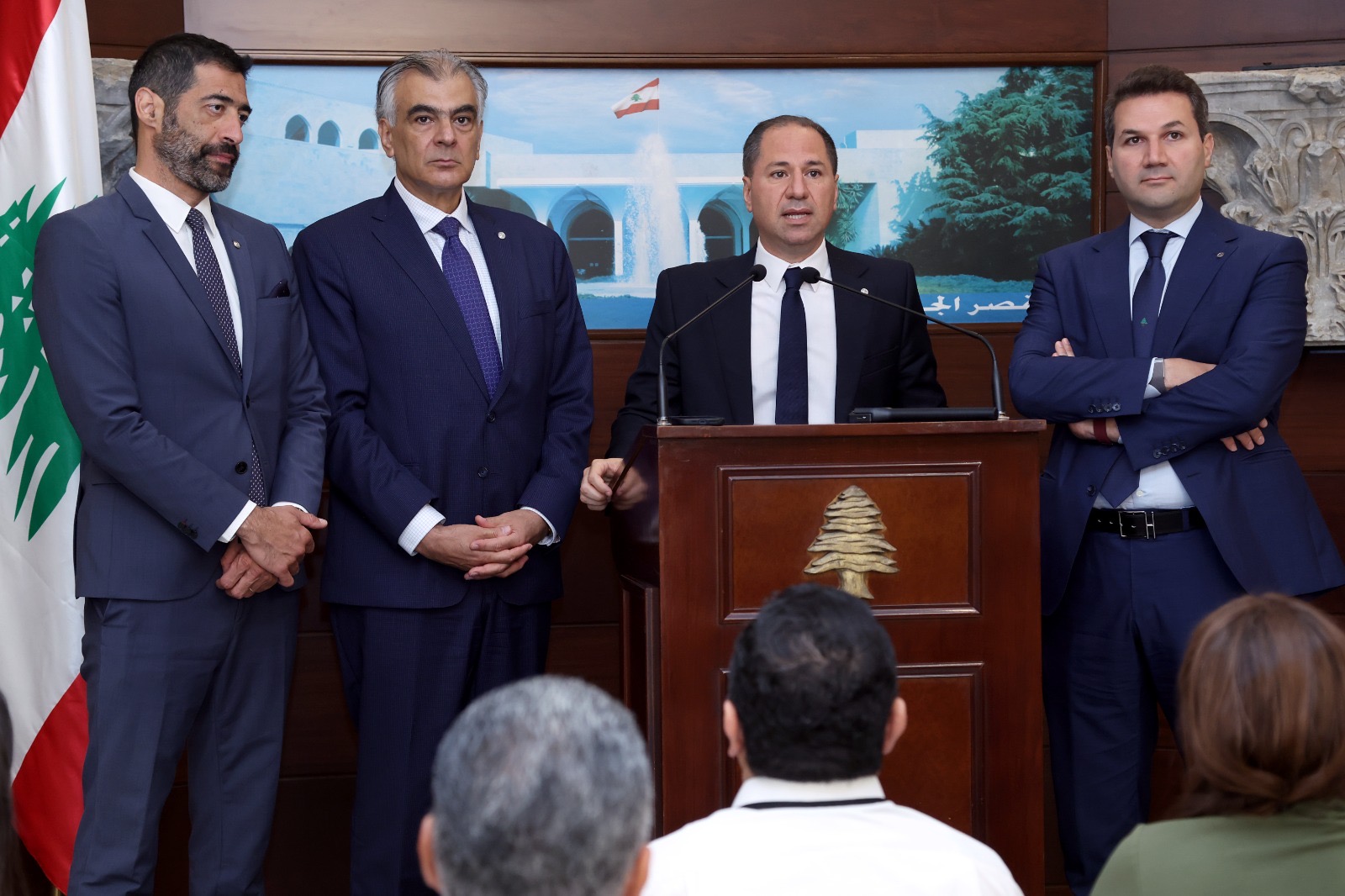 سامي الجميل: فخورون بجرأة الرئيسين عون وسلام