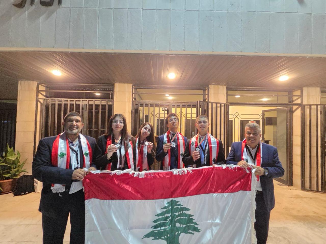 لبنان يحصد ميدالية فضية وثلاث برونزيات في أولمبياد الكيمياء العربي العاشر