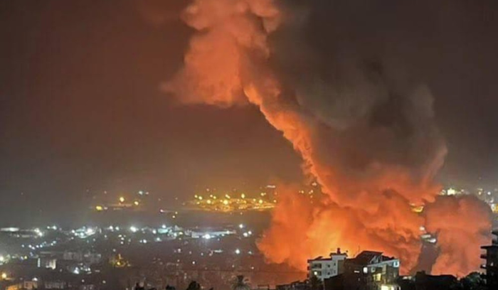 غارتان على الغبيري وحارة حريك