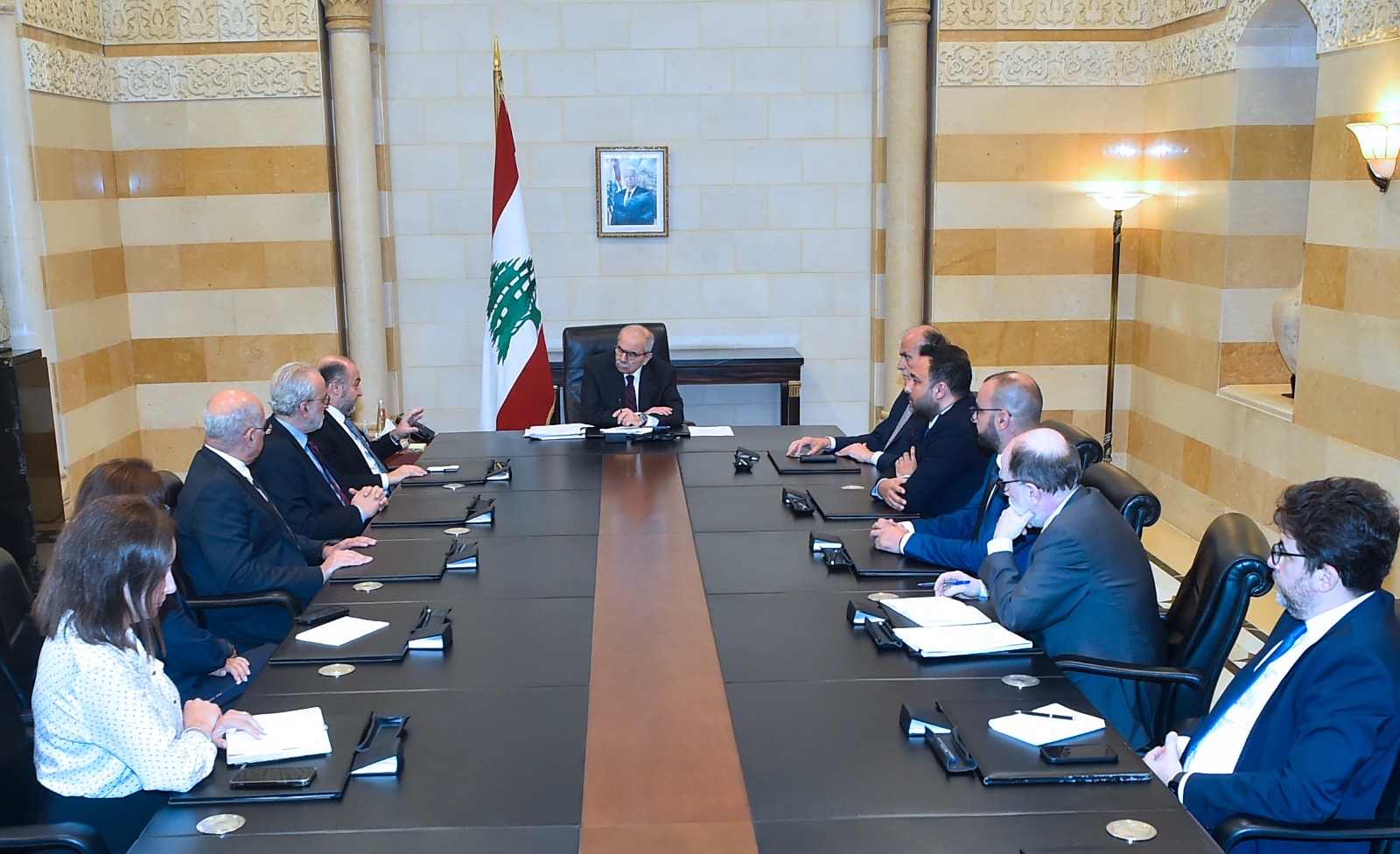 سلام اجتمع مع مجلس الإدارة الجديد لمجلس الإنماء والإعمار