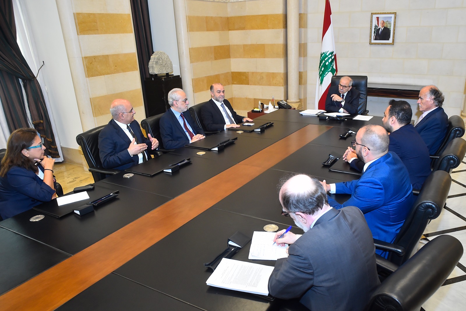 سلام اجتمع مع مجلس الإدارة الجديد لمجلس الإنماء والإعمار