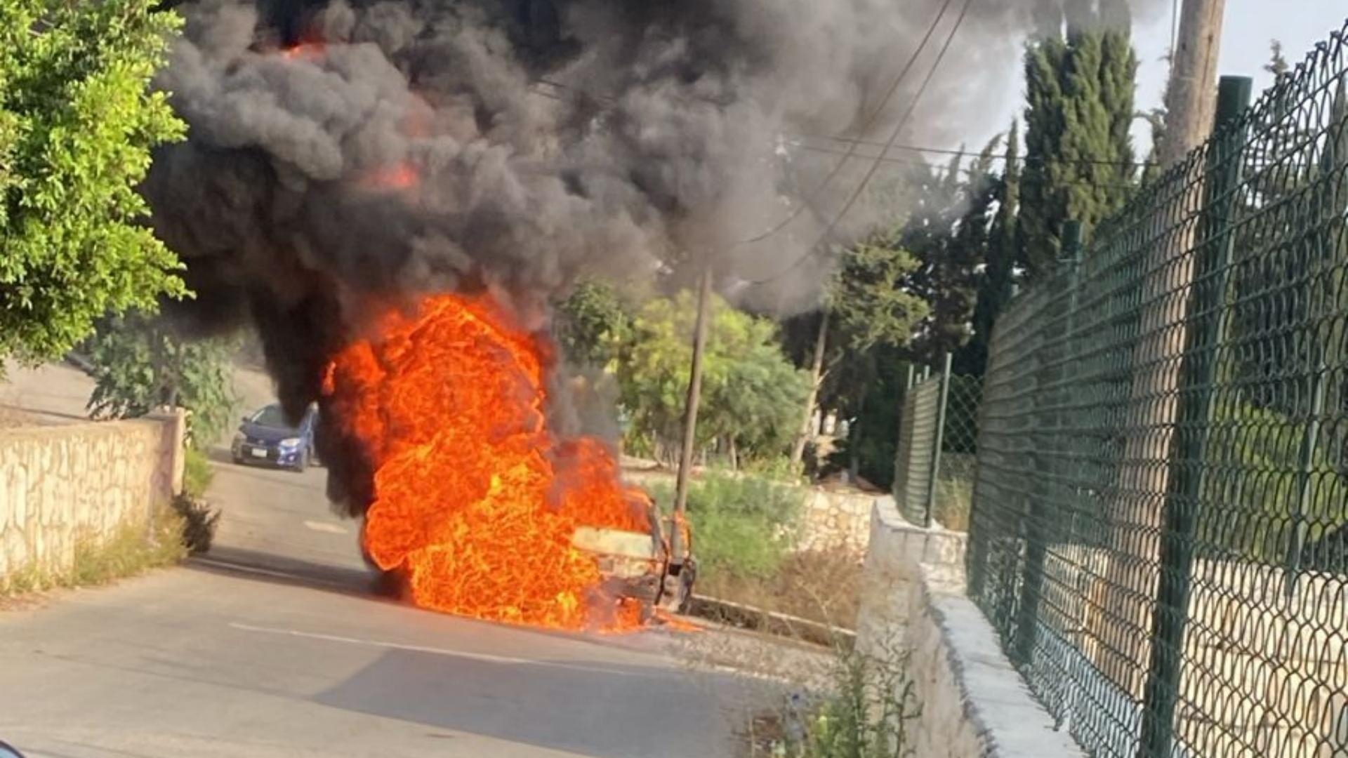 احتراق “فان”.. ما صحّة استهدافه؟