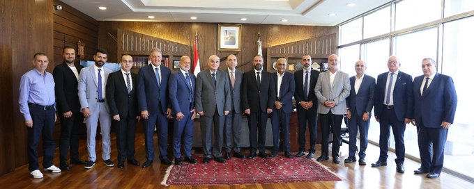استقبالات وزير الدفاع الوطني
