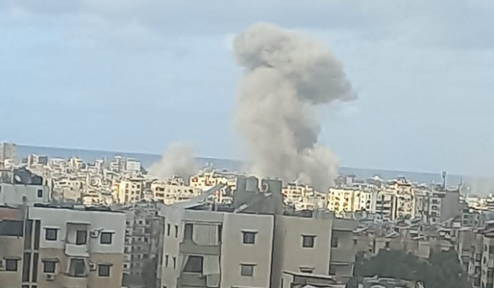 غارتان تستهدفان محيط حارة حريك