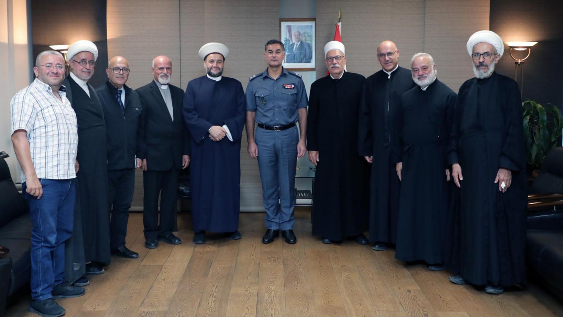 اللواء عبدالله استقبل وفدًا من الهيئة الوطنية العليا للسجون بلبنان