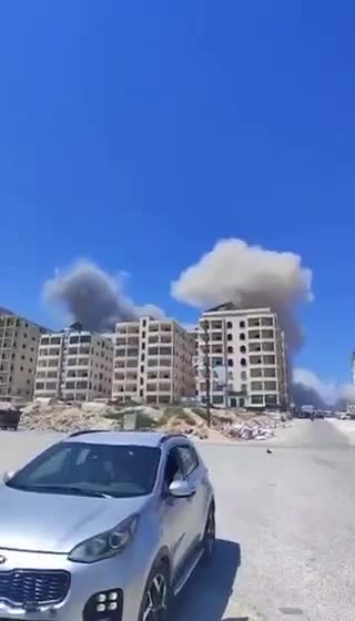 بالفيديو: انفجار في إدلب
