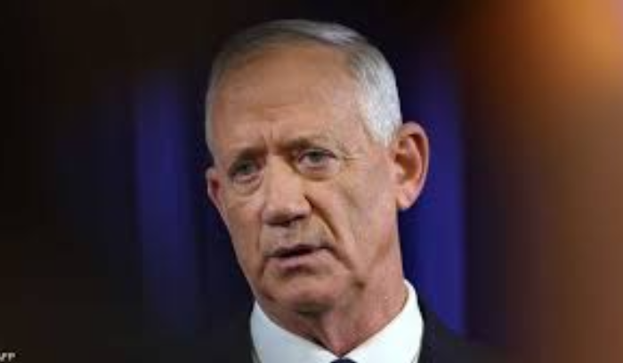 غانتس بعد تصعيد 