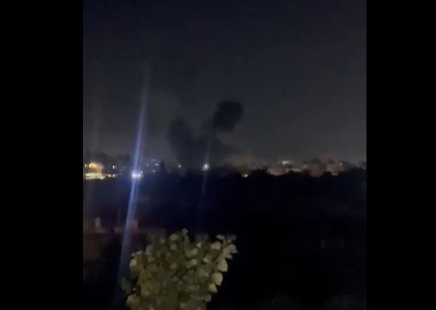 جريحان في غارة على محلة الحوش