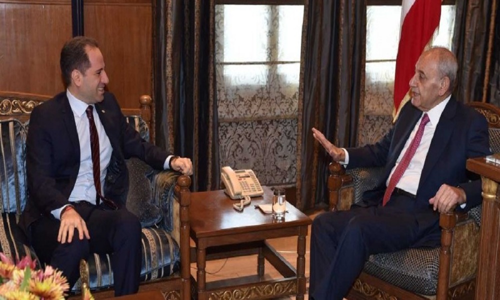 وفد كتائبي برئاسة الجميّل يزور بري في عين التينة