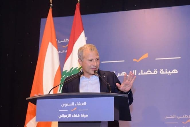 باسيل: إذا كان تسلّم سلاح حزب الله سيتم كما حصل مع السلاح الفلسطيني… فالله يوفّق