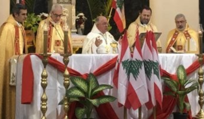 يوم صلاة من أجل لبنان في الكنيسة المارونية في مصر