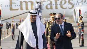 محمد بن زايد في مصر: زيارة أخوية تؤكد متانة العلاقات بين البلدي