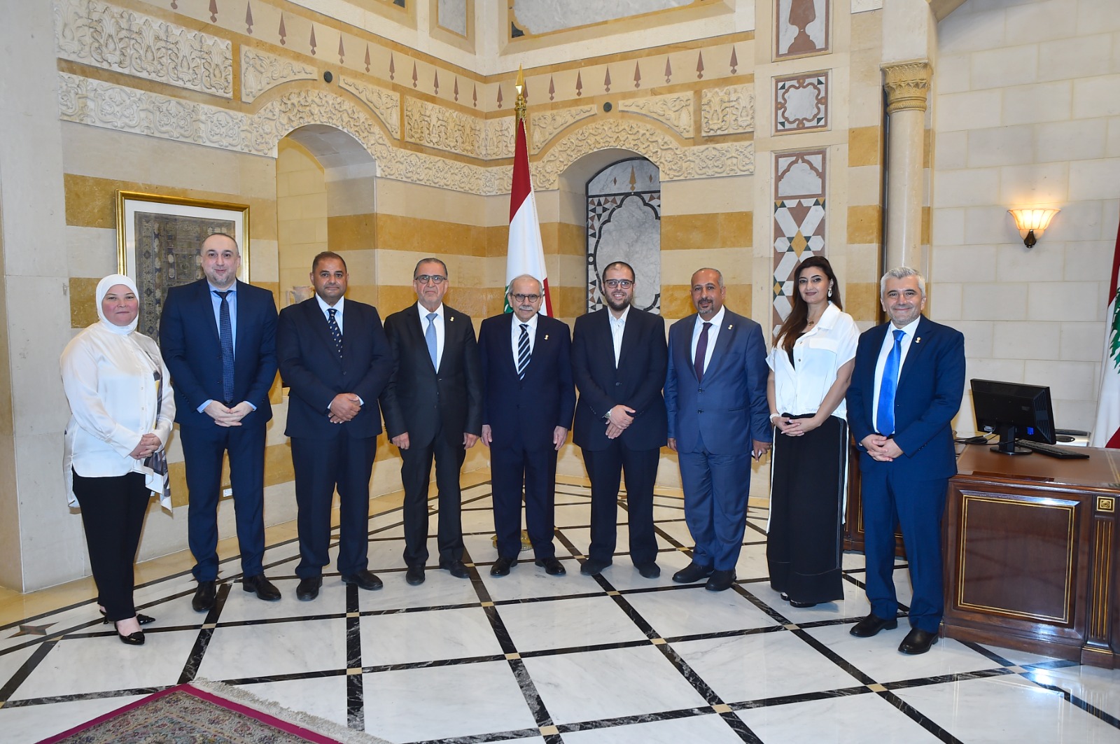 سلام يستقبل البعريني ووفد عكار: إطلاق مطار القليعات على طريق الإنجاز