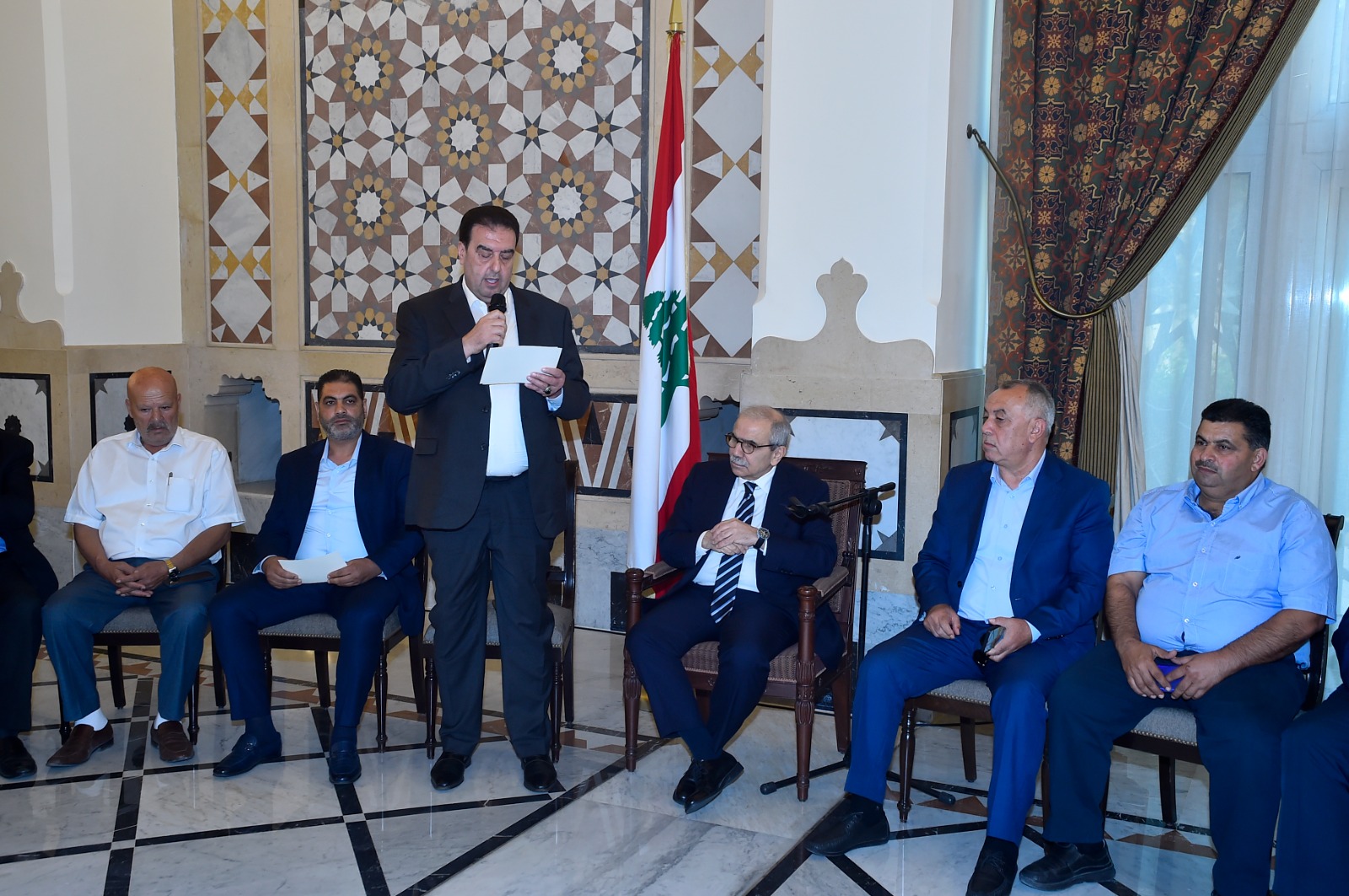 سلام يستقبل البعريني ووفد عكار: إطلاق مطار القليعات على طريق الإنجاز