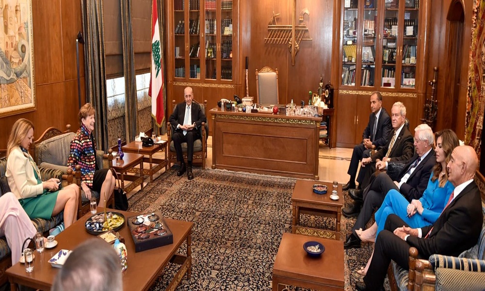 بري يلتقي الوفد الأميركي في عين التينة