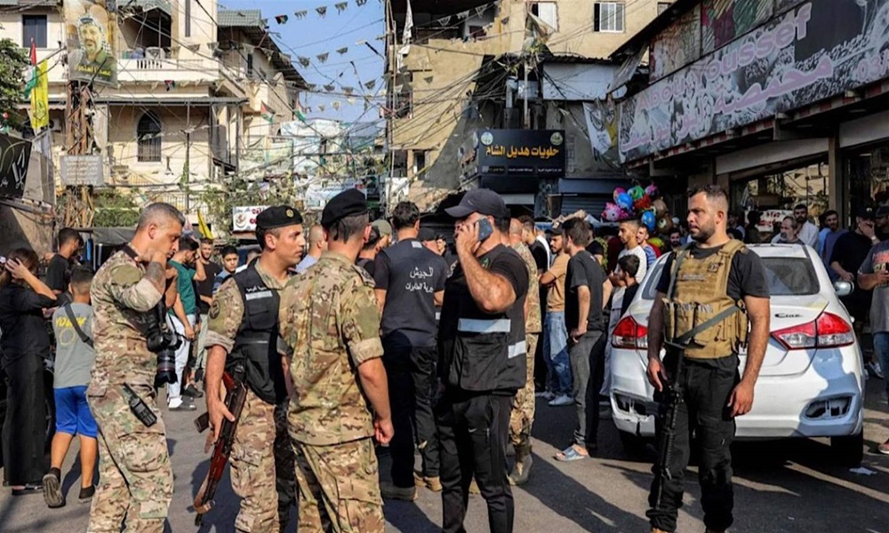 مطاردة مطلوب خطير في مخيم برج البراجنة