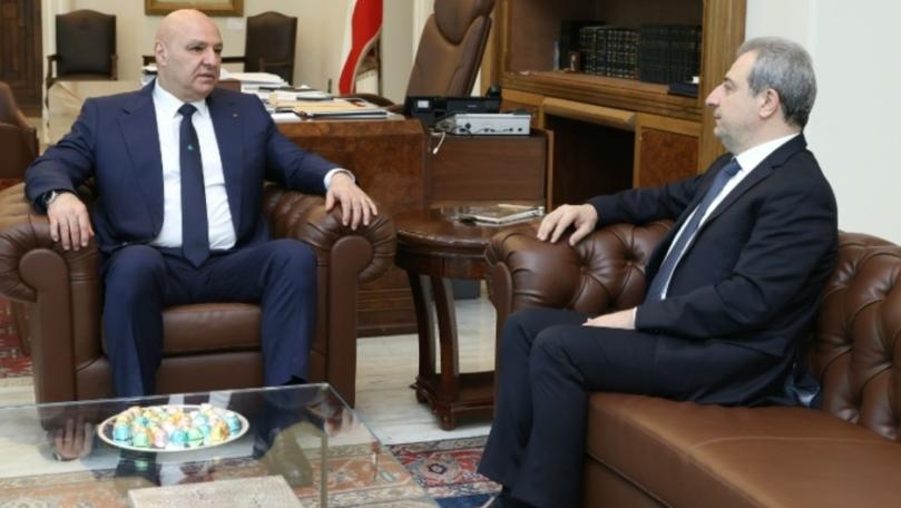 أبو فاعور عرض الأوضاع مع الرئيس عون