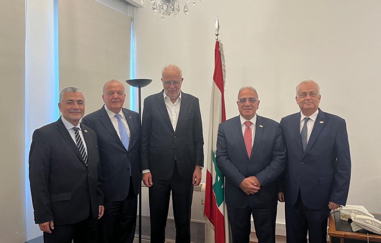 وفد من الجامعة اللبنانية الثقافية في العالم يبحث مع وزير العدل  في حقوق المغتربين