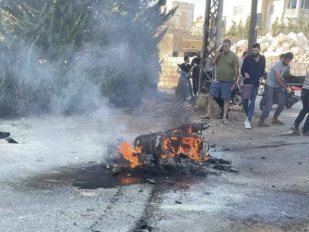 قتيل باستهداف دراجة نارية في النبطية الفوقا