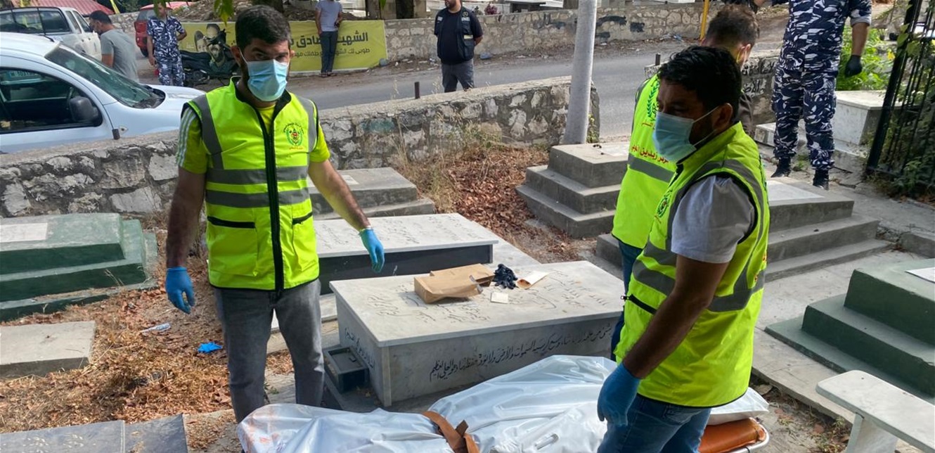 العثور على جثة في جبانة بلدة زبدين