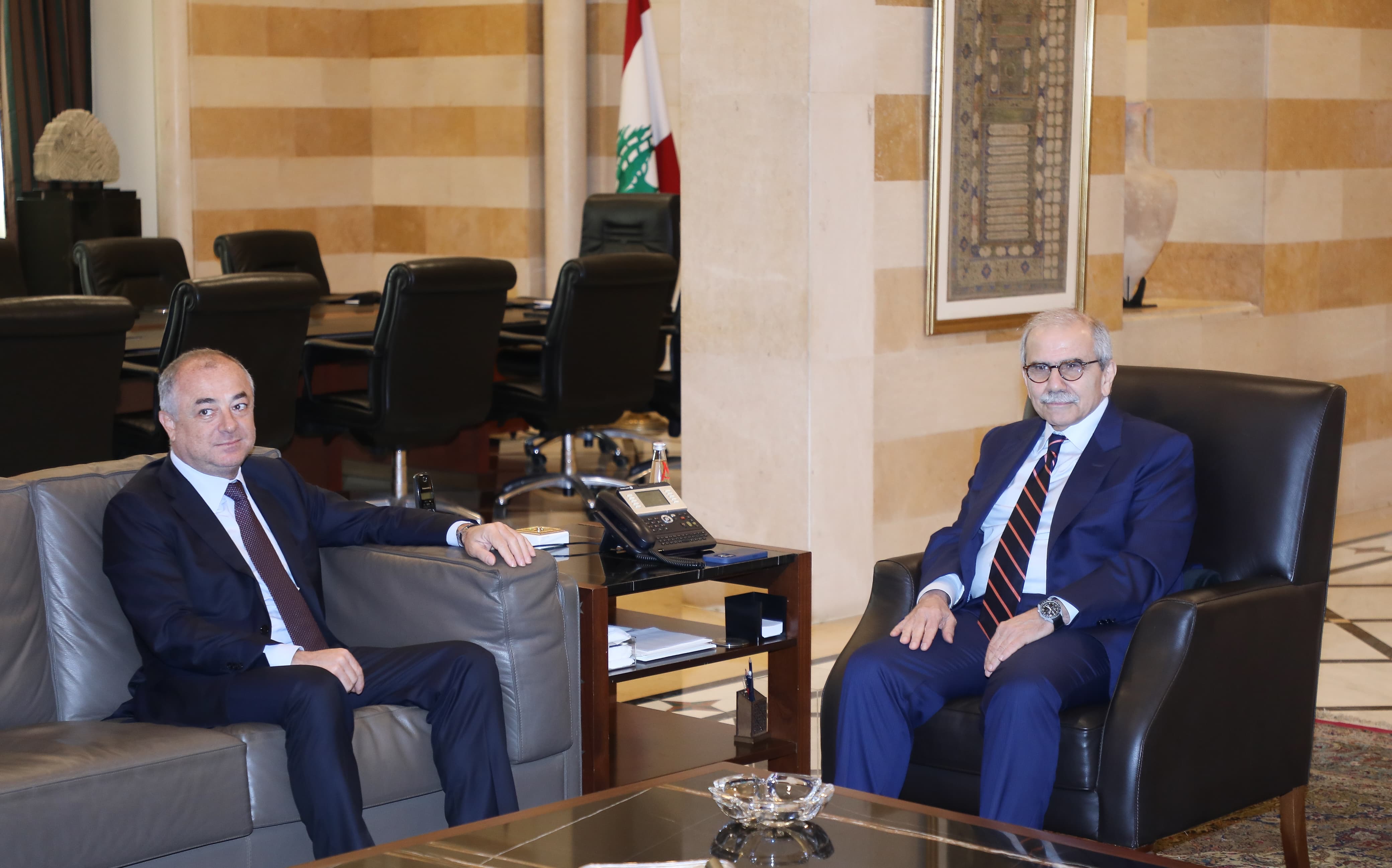 بو صعب من السراي: تفاؤل بجلسة هادئة لمجلس الوزراء الجمعة