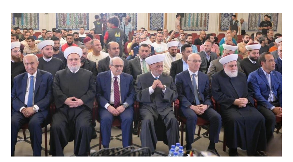 المفتي إمامفي احتفال بحضور سلام ودريان: قوة لبنان في وحدته الوطنية