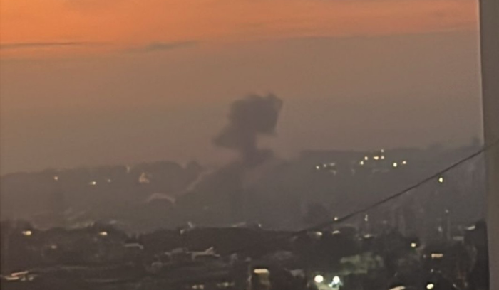 غارة عنيفة جداً على الضاحية الجنوبية