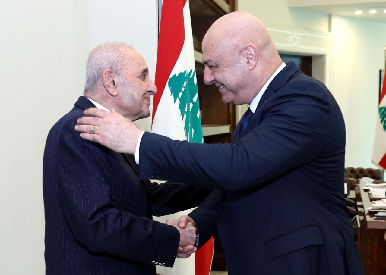 بري يغادر قصر بعبدا