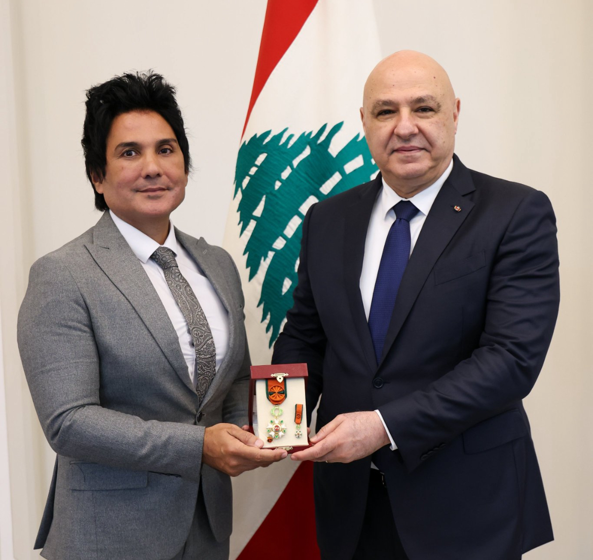 رئيس الجمهورية منح القاضي عيراني وسام الأرز الوطني من رتبة ضابط تقديراً لجهوده