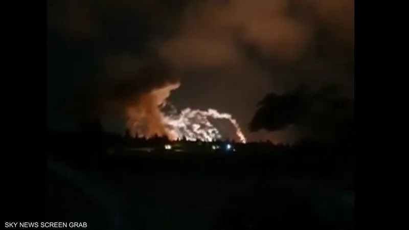 غارات إسرائيلية 
