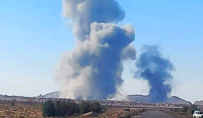 قصفٌ إسرائيلي يستهدف تدمر السوريّة