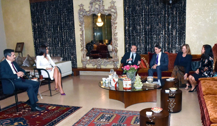 هوكستين وضع جعجع في اجواء المفاوضات الجارية للوصول الى وقف لإطلاق النار والاتفاق على آليات تنفيذ  ١٧٠١