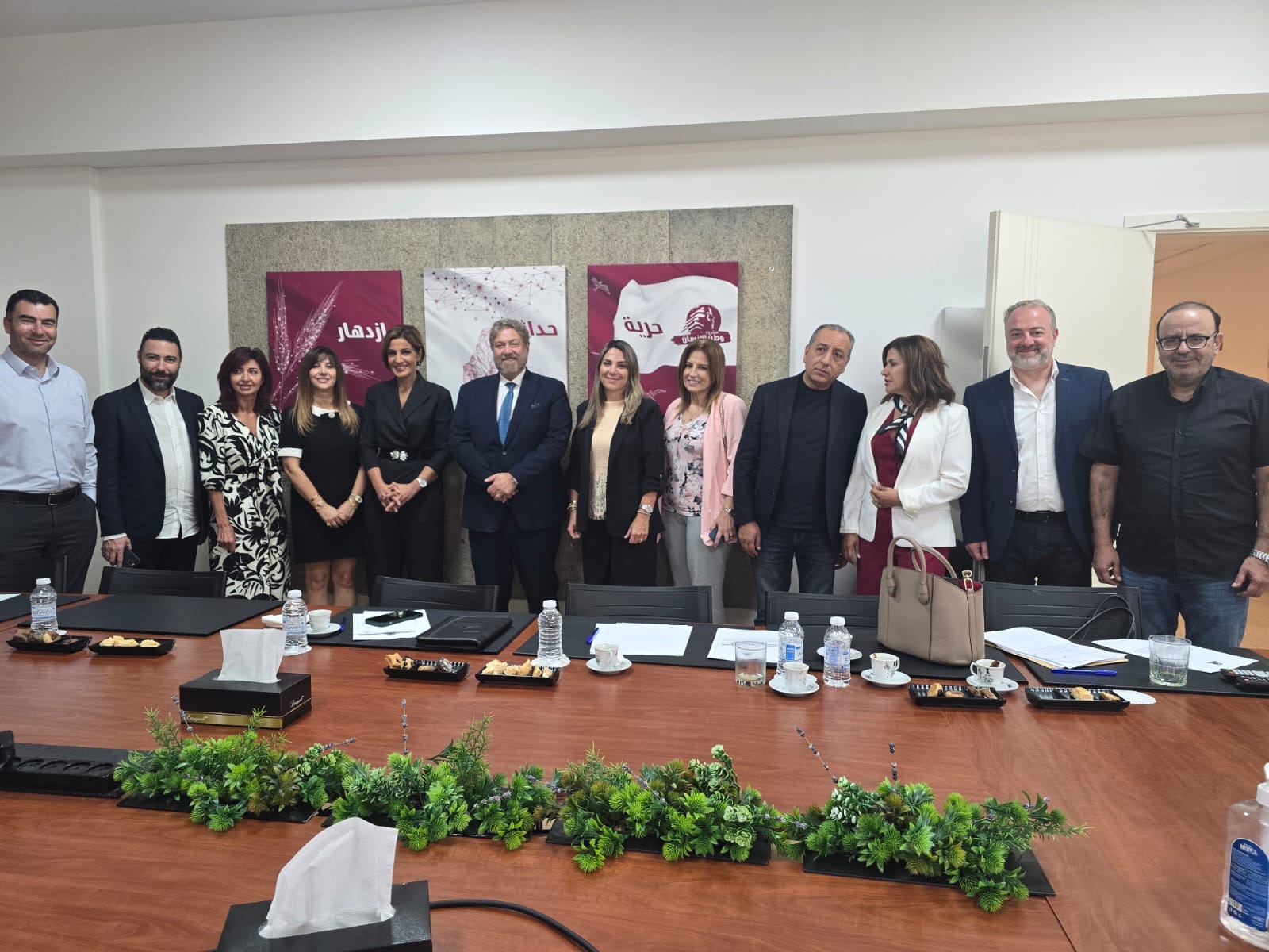 لقاء بيئيّ في وطن الإنسان جمع افرام والزين ويزبك