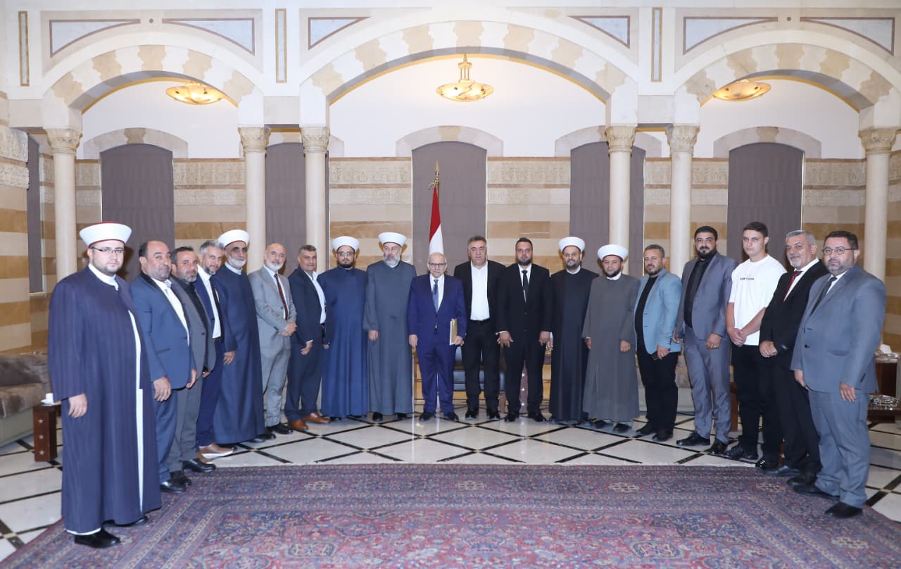 سلام التقى الطيري والمفتي الرفاعي