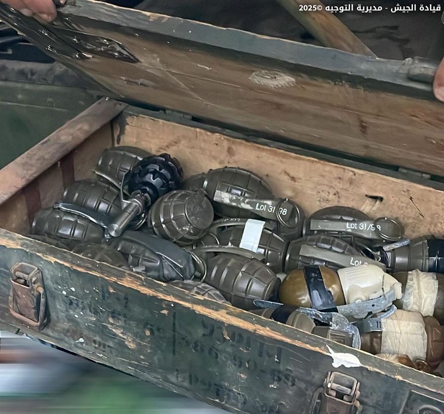 توقيف عصابة بجرم الاتجار بالأسلحة في منطقة مجدل عنجر