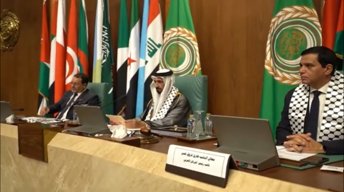 البرلمان العربي يرحب بإعلان  فرنسا وعدد من الدول الأوروبية الاعتراف رسميًا بدولة فلسطين في الأمم المتحدة