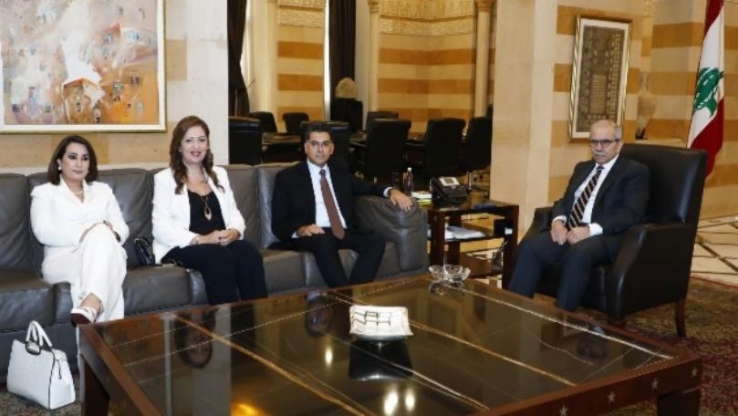 مرقص زار نواف سلام: عرضت إمكان استصدار بعض التشريعات