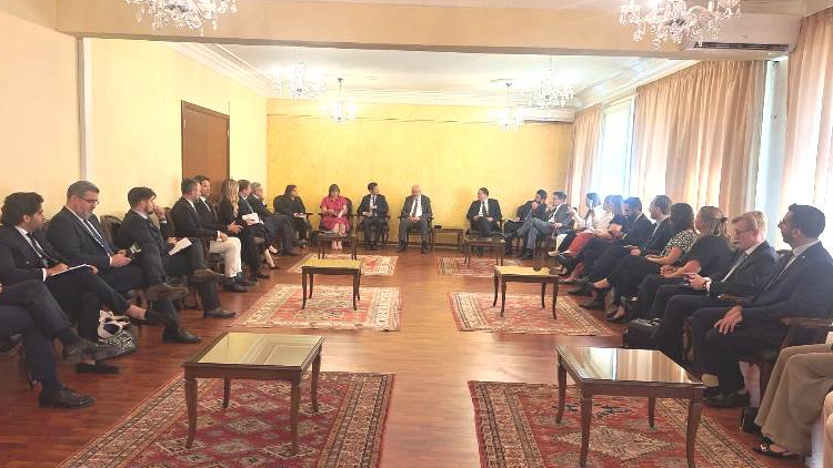 نصار اطلع وفدا اوروبيا على الاصلاحات القضائية والتشكيلات لتعجيل المحاكمات وخفض الاكتظاظ في سجن رومية