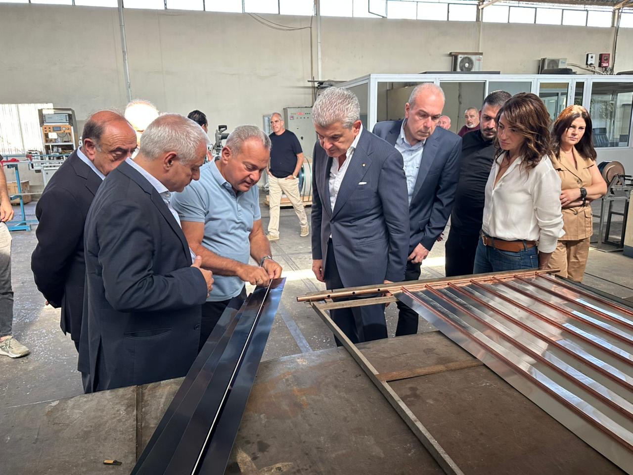 عيسى الخوري في جولته الكورانية: تمكين الصناعة الوطنية من اجل ابقاء الشباب في لبنان