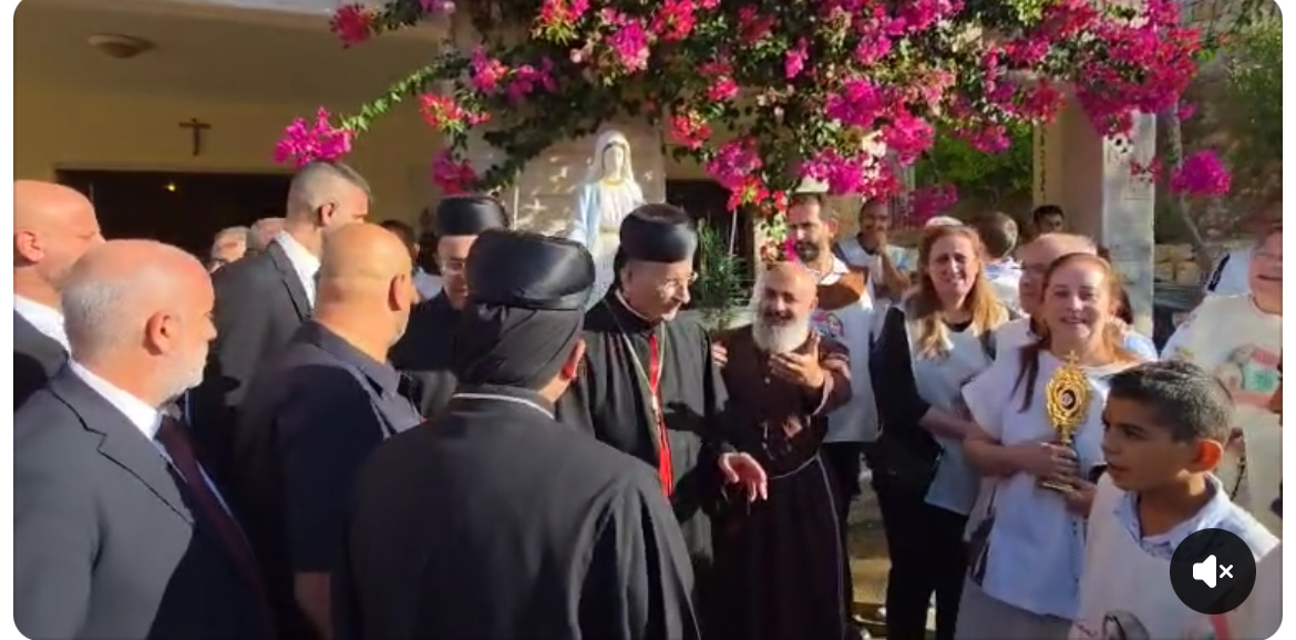 بالصور- البطريرك الراعي بدأ جولته في أبرشية صور من بلدة الجرمق:الجنوب نبض لبنان