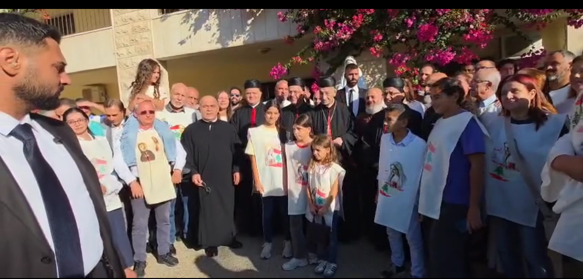 بالصور- البطريرك الراعي بدأ جولته في أبرشية صور من بلدة الجرمق:الجنوب نبض لبنان