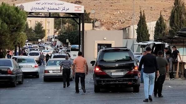 إطلاق ناز في مركز المصنع الحدودي