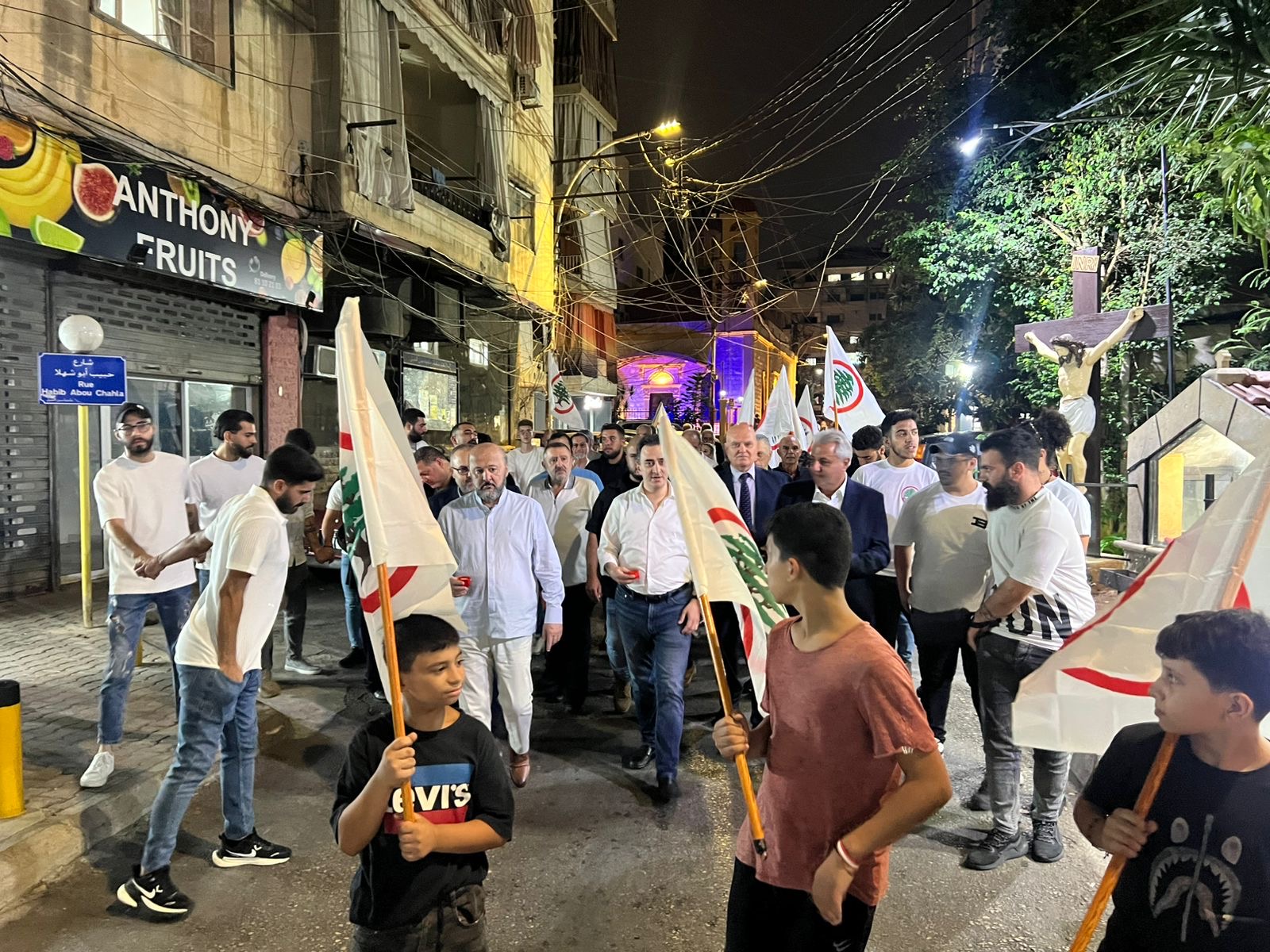 القوات تحيي ذكرى شهداء المقاومة  بقداس في سن الفيل