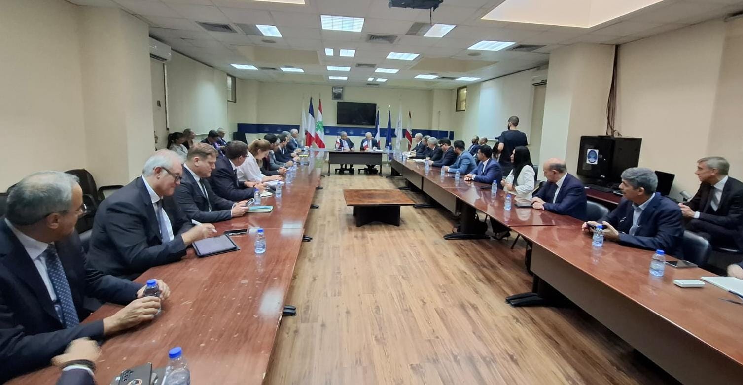 الصّدي يلتقي حركة المؤسسات الفرنسية MEDEF وتوقيع عقد لمصلحة كهرباء لبنان والهيئة الناظمة