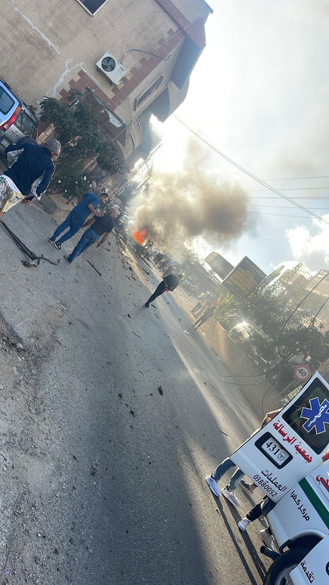 مسيرة اسرائيلية تشن غارة بصاروخين على بلدة كفرا الجنوبية